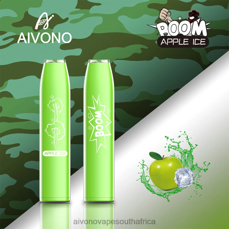 Aivono AIM BOOM 600 Apple Ice FJP86354 - Aivono Vape Review
