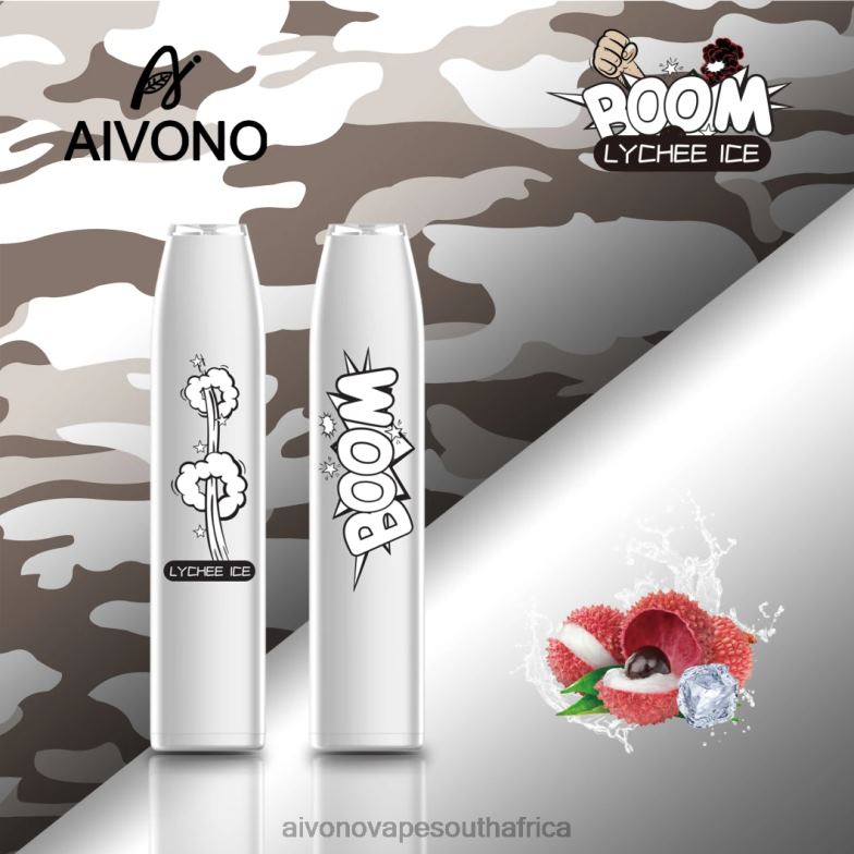 Aivono AIM BOOM 600 Lychee Ice FJP86365 - Aivono Puffs
