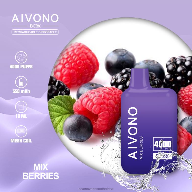 Aivono AIM BOXX 4000 Mix Berries FJP86215 - Aivono Vape Price