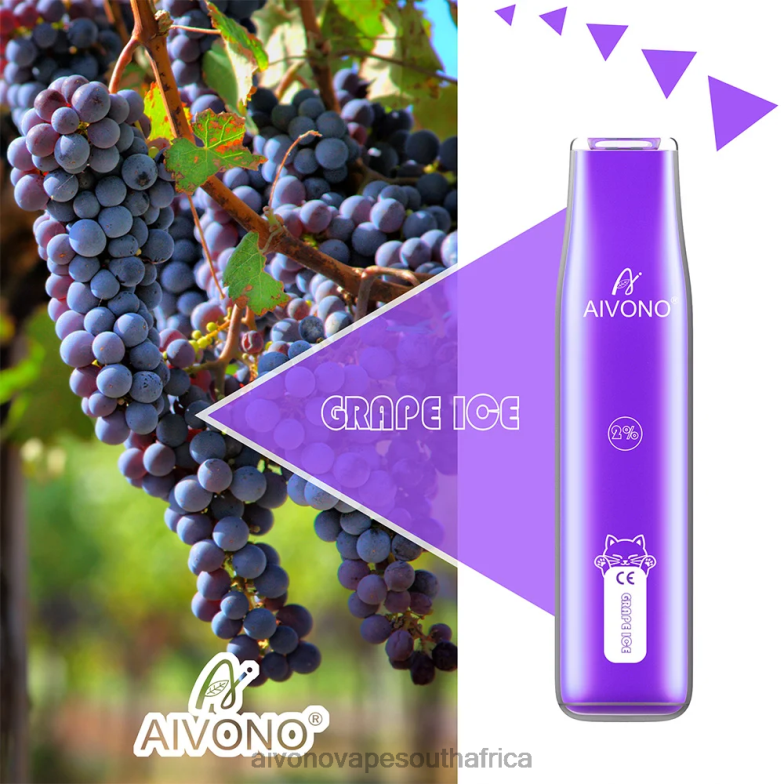 Aivono AIM CAT 400 Grape Ice FJP86337 - Aivono Puffs