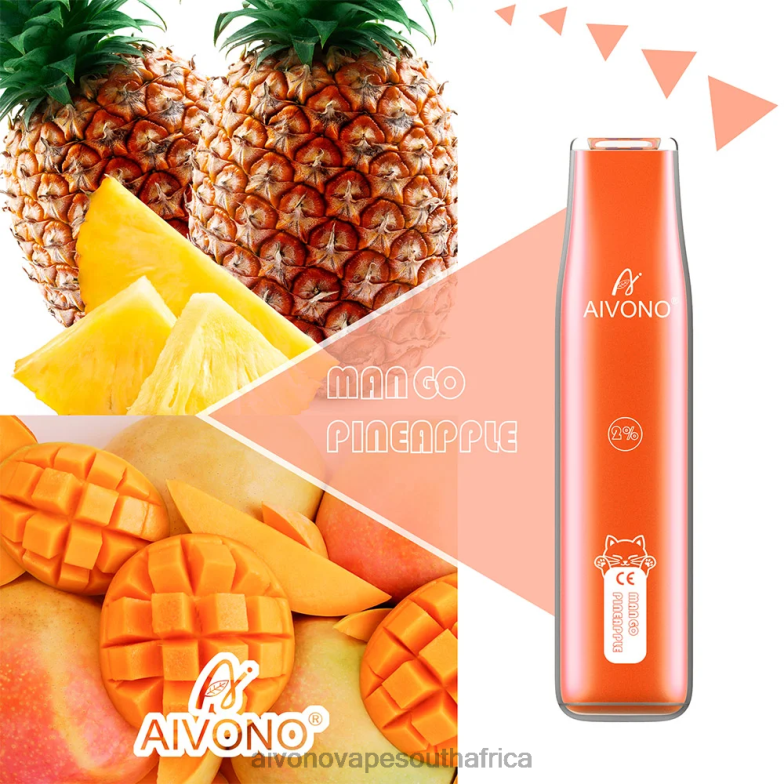 Aivono AIM CAT 400 Mango Pineapple FJP86340 - Aivono Vape South Africa
