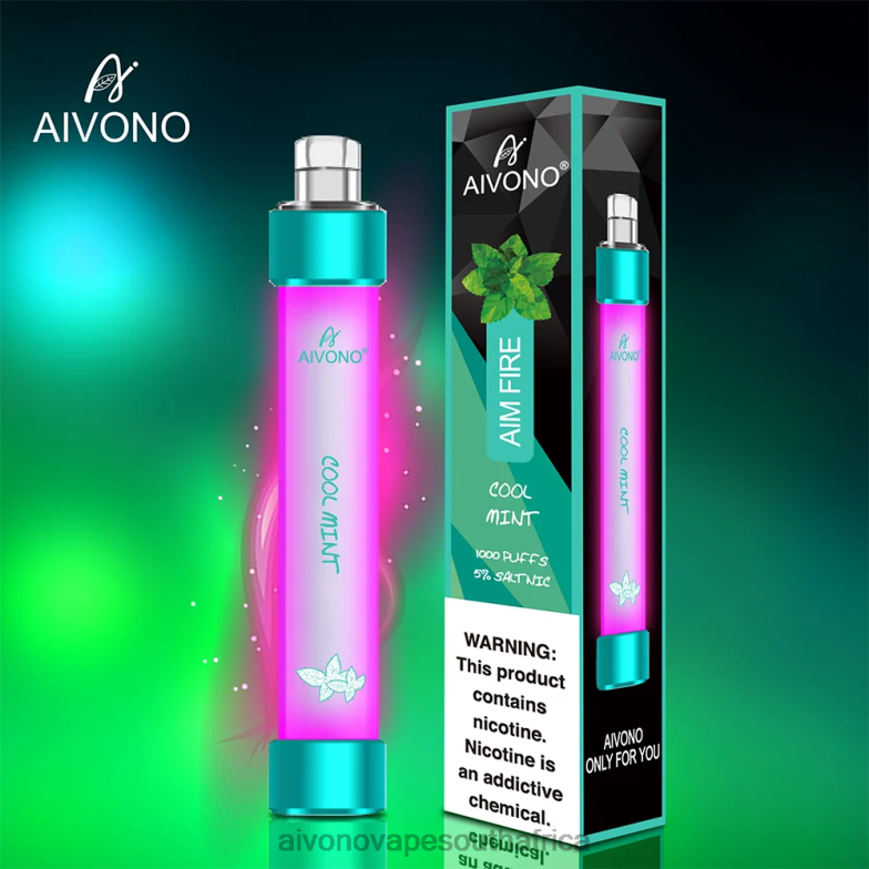 Aivono AIM FIRE 1000 Cool Mint FJP86328 - Aivono Vape South Africa