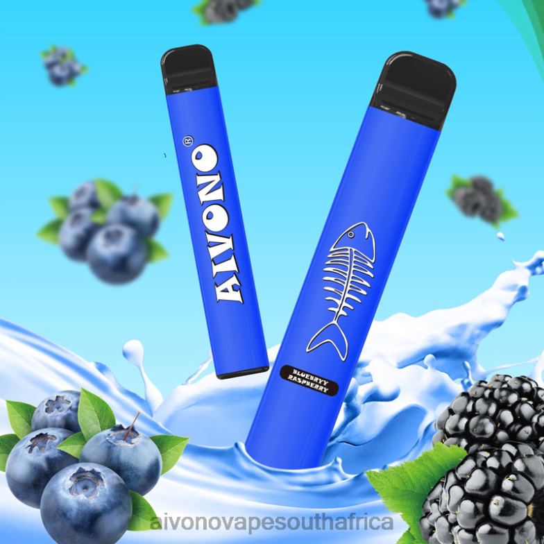 Aivono AIM FISHBONE 600 Blueberry Raspberry FJP86281 - Aivono Puffs