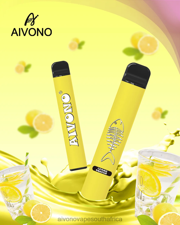 Aivono AIM FISHBONE 600 Lemon Squas FJP86287 - Aivono Vape Price