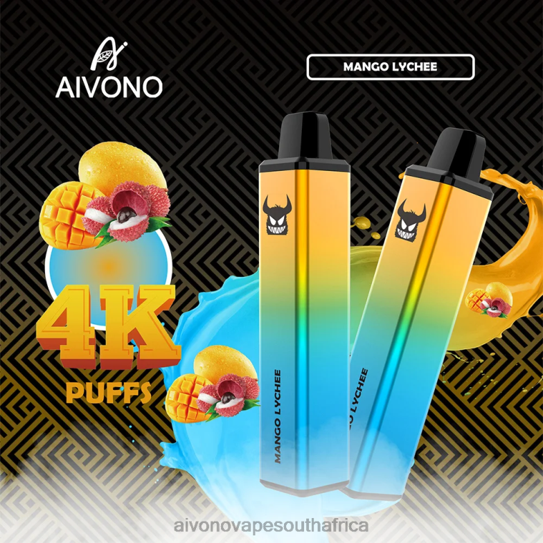 Aivono AIM FREAK 4000 Mango Lychee FJP86262 - Aivono Vape Review
