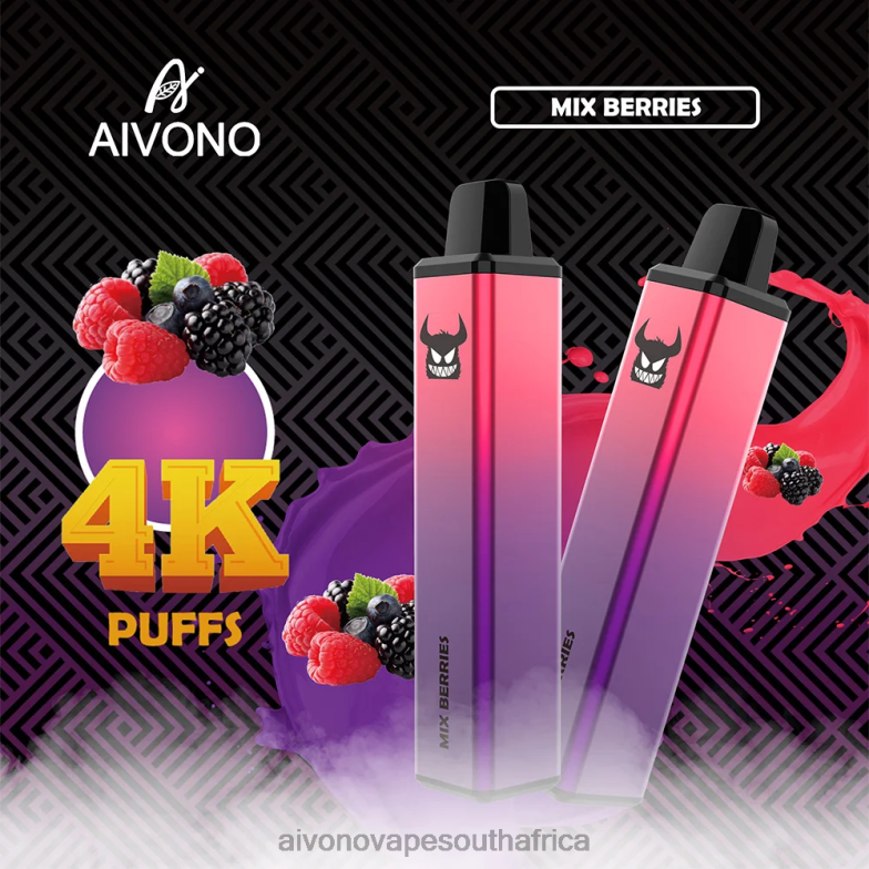 Aivono AIM FREAK 4000 Mixed Berries FJP86260 - Aivono Vape South Africa