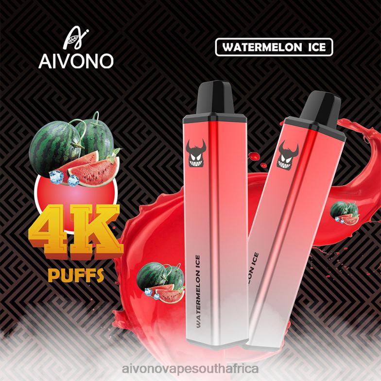 Aivono AIM FREAK 4000 Watermelon Ice FJP86253 - Aivono Puffs
