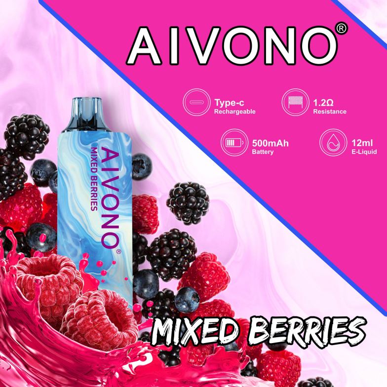 Aivono AIM GUN 7000 Mixed Berries FJP86111 - Aivono Vape Price