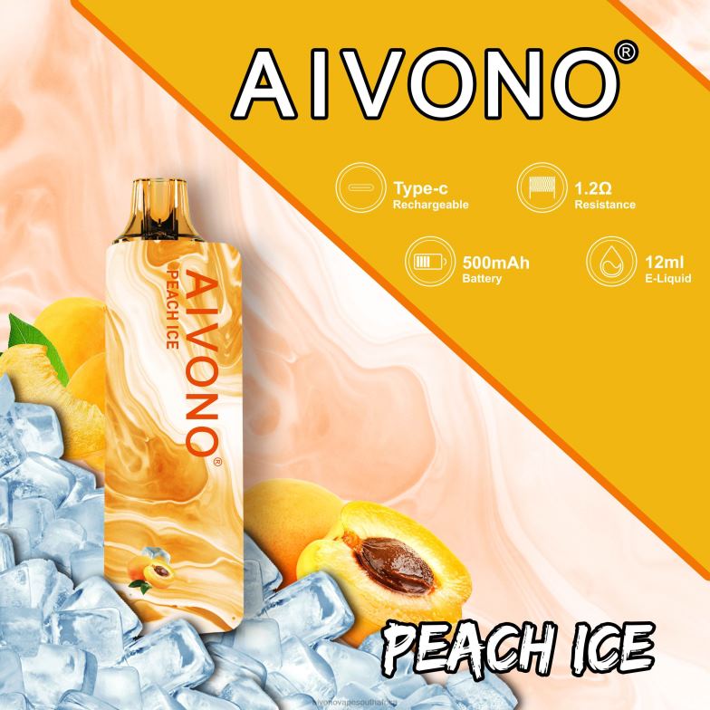 Aivono AIM GUN 7000 Peach Ice FJP86103 - Aivono Vape Price