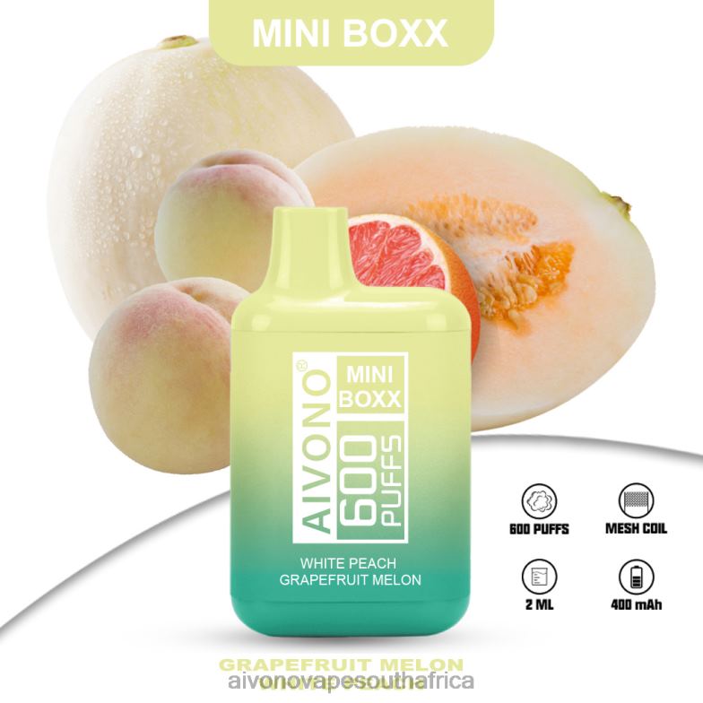 White Peach Grapefruit Melon