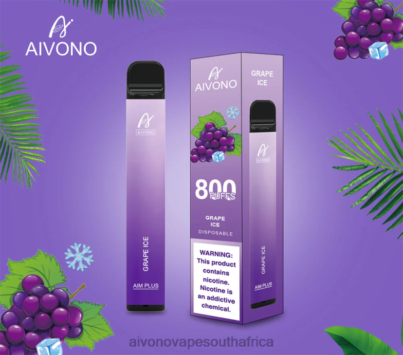 Aivono AIM PLUS 800 Grape Ice FJP86179 - Aivono Vape Price