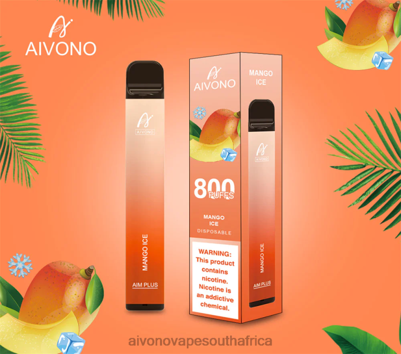 Aivono AIM PLUS 800 Mango Ice FJP86184 - Aivono Vape South Africa