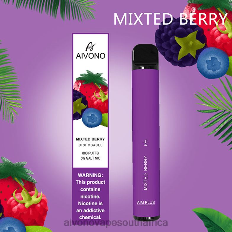 Aivono AIM PLUS 800 Mixed Berry FJP86188 - Aivono Vape South Africa
