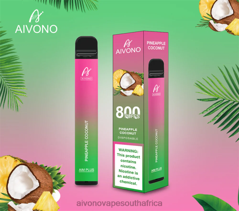 Aivono AIM PLUS 800 Pineapple Coconat FJP86200 - Aivono Vape South Africa