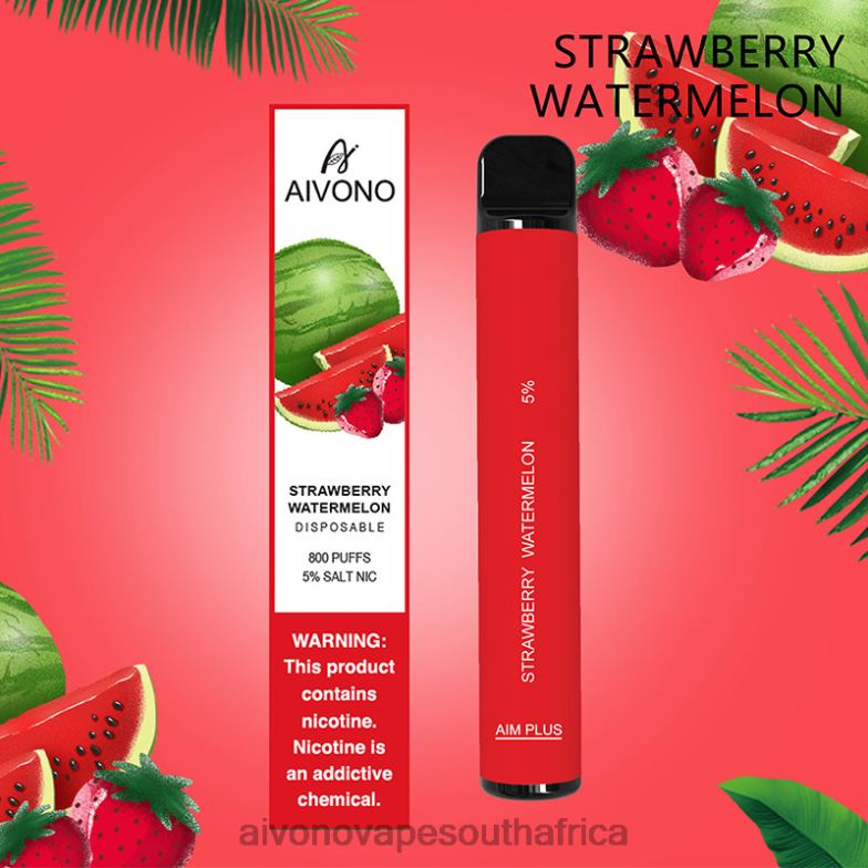 Aivono AIM PLUS 800 Strawberry Watermelon FJP86196 - Aivono Vape South Africa