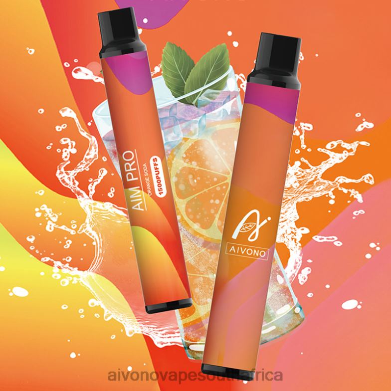 Aivono AIM PRO 1500 Orang Soda FJP86165 - Aivono Puffs