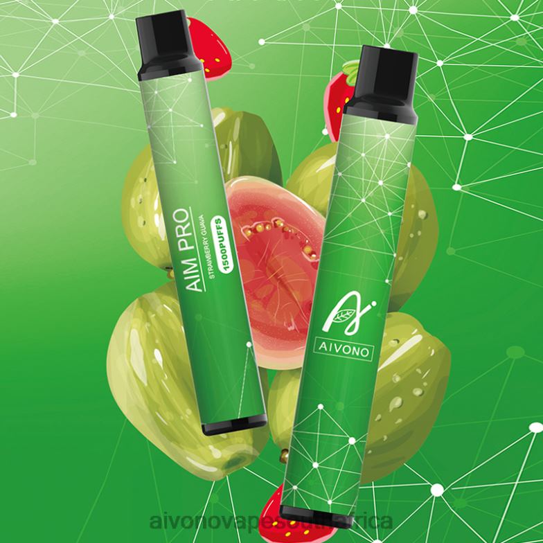 Aivono AIM PRO 1500 Strawberry Guava FJP86164 - Aivono Vape South Africa