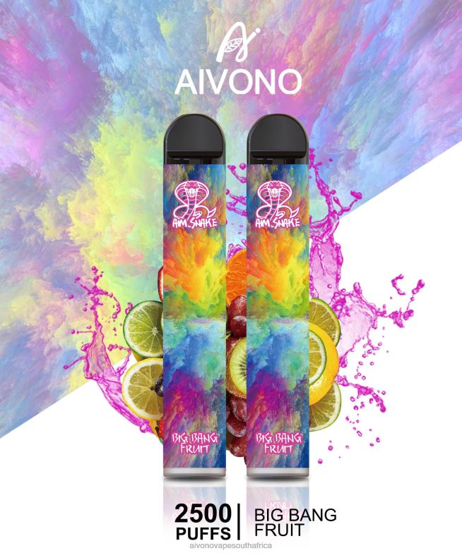 Aivono AIM SNAKE 2500 Big Bang Fruit FJP86322 - Aivono Vape Review