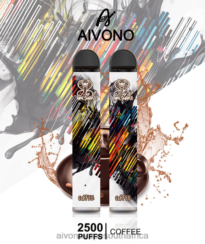 Aivono AIM SNAKE 2500 Coffee FJP86300 - Aivono Vape South Africa