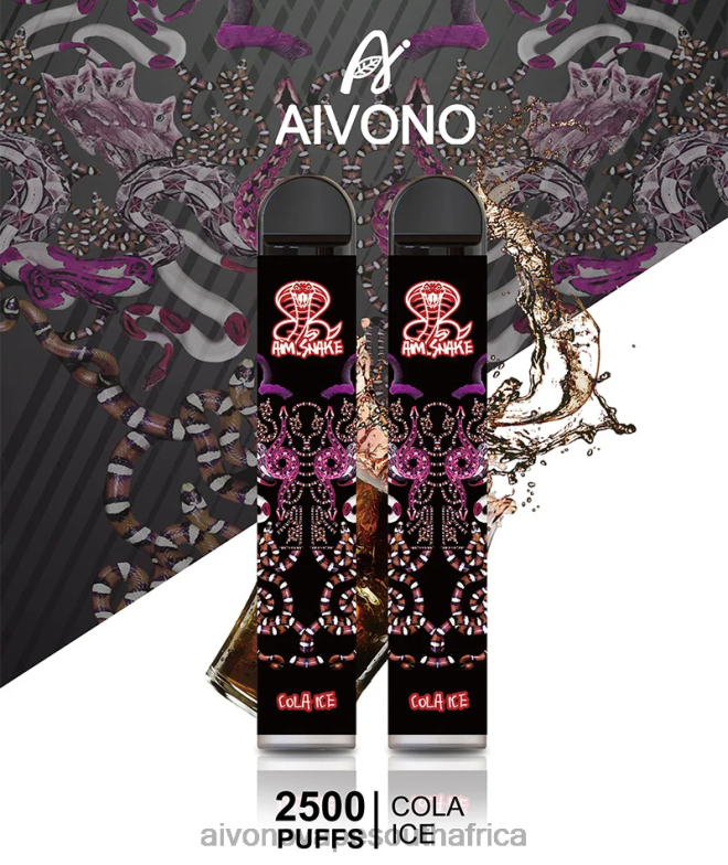 Aivono AIM SNAKE 2500 Cola Ice FJP86301 - Aivono Puffs