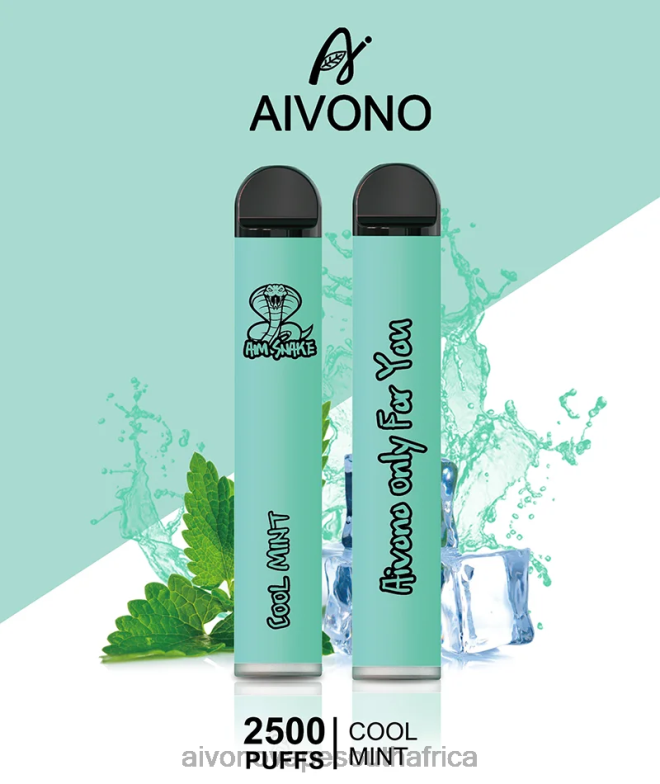 Aivono AIM SNAKE 2500 Cool Mint FJP86302 - Aivono Vape Review