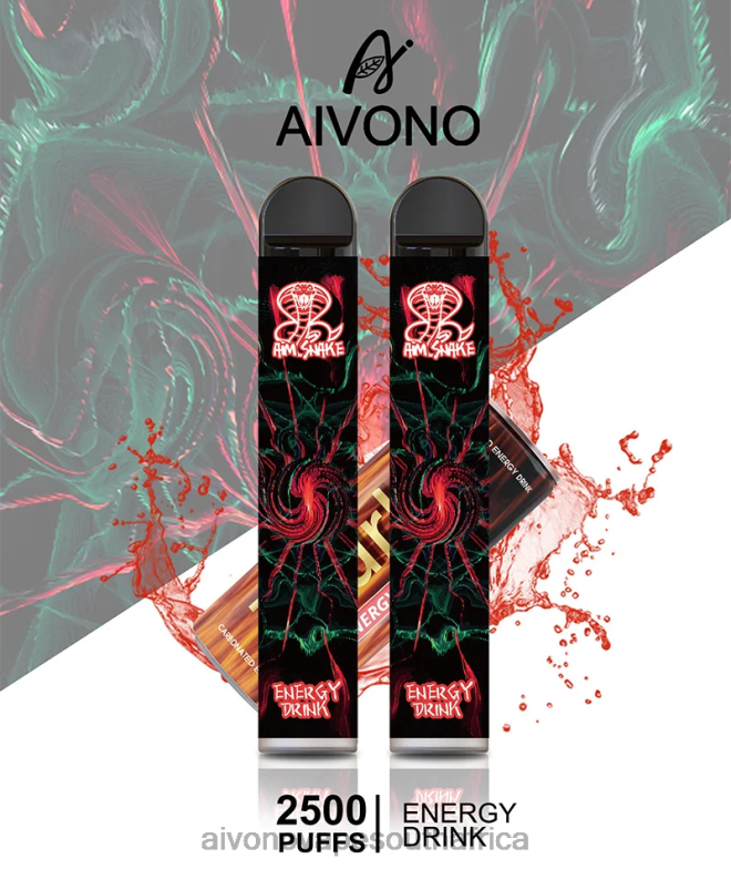 Aivono AIM SNAKE 2500 Energy Drink FJP86305 - Aivono Puffs