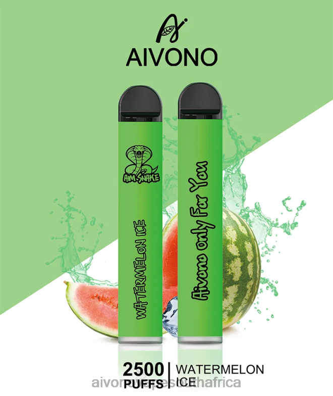Aivono AIM SNAKE 2500 Watermelon Ice FJP86321 - Aivono Puffs