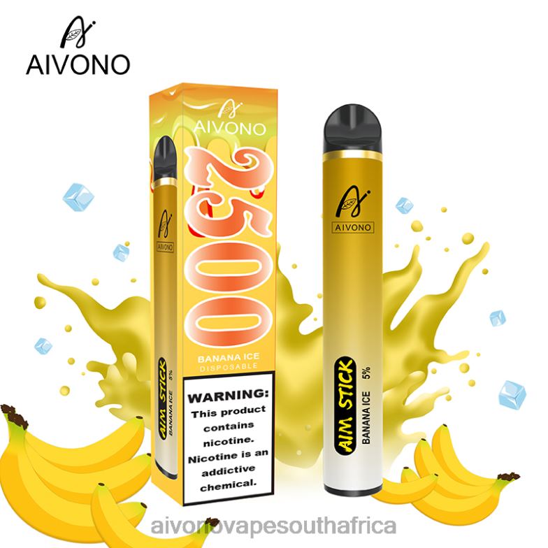 Aivono AIM STICK 2500 Banana Ice FJP86151 - Aivono Vape Price