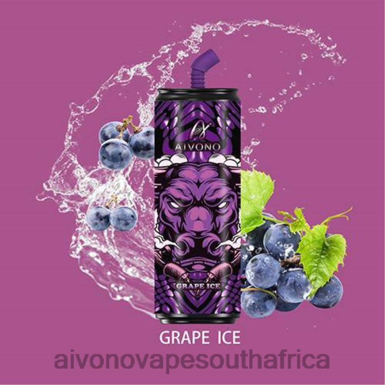 Aivono AIM WINNER 6000 Coca Cola Bottles Grape Ice FJP86121 - Aivono Puffs
