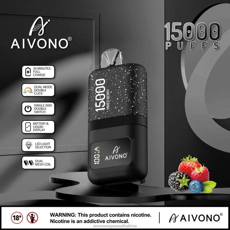 Aivono AIM magic 15000 Mixed Berry FJP8667 - Aivono Vape Price