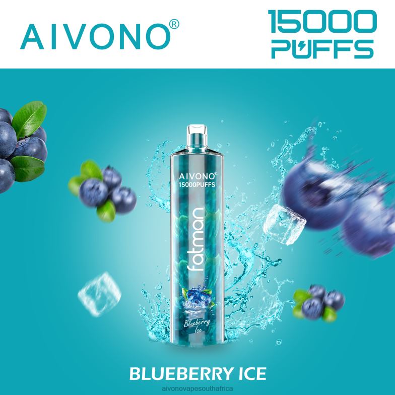 Aivono FATMAN 15000 Blueberry Ice FJP8614 - Aivono Vape Review