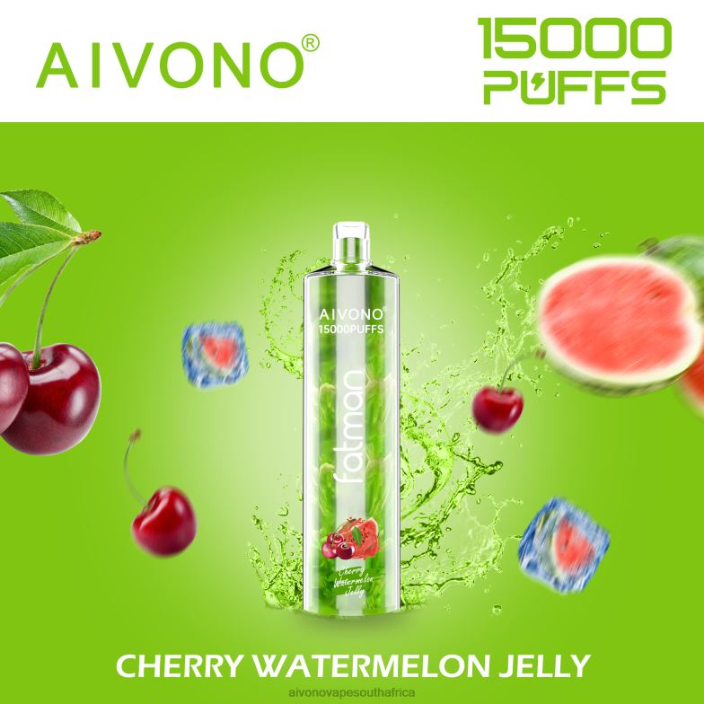 Aivono FATMAN 15000 Cheery Watermelon Jelly FJP8620 - Aivono Vape South Africa