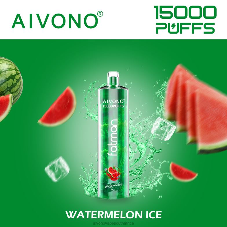 Aivono FATMAN 15000 Watermelon Ice FJP8612 - Aivono Vape South Africa