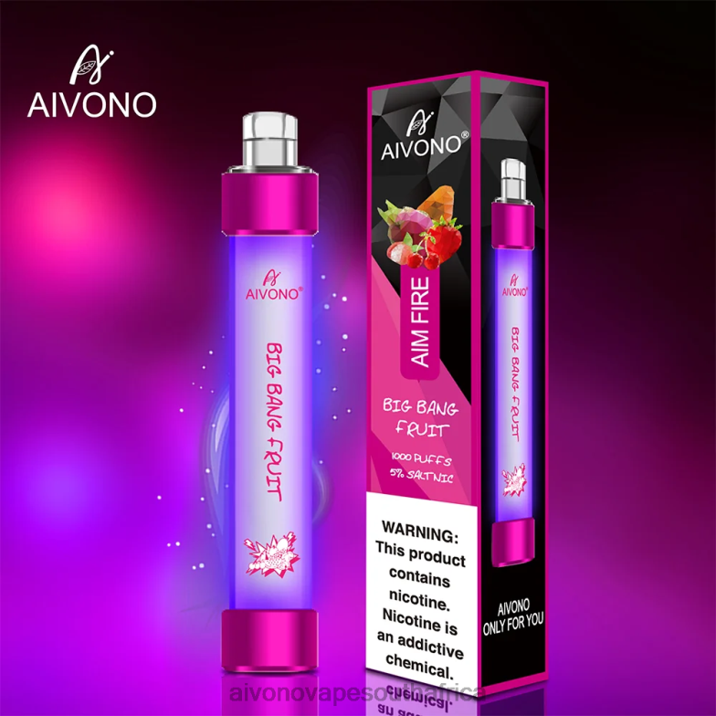 Aivono AIM FIRE 1000 Big Bang Fruit FJP86325 - Aivono Puffs