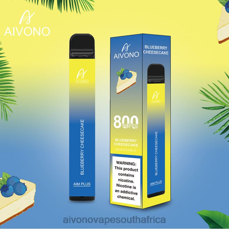 Aivono AIM PLUS 800 Blueberry Cheesecake FJP86174 - Aivono Vape Review