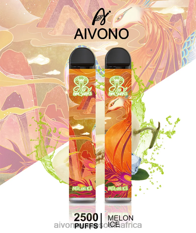 Aivono AIM SNAKE 2500 Melon Ice FJP86311 - Aivono Vape Price